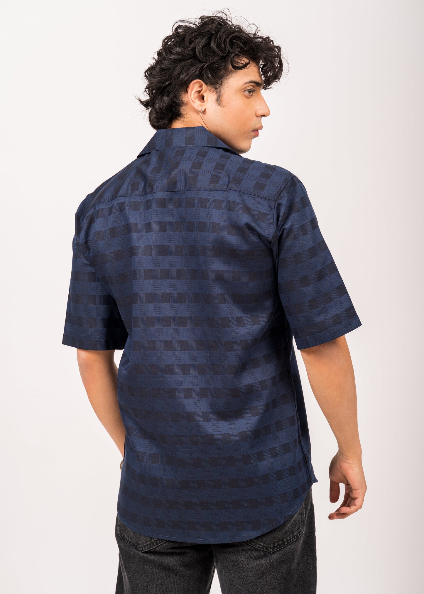 Midnight Navy Relaxed Shirt