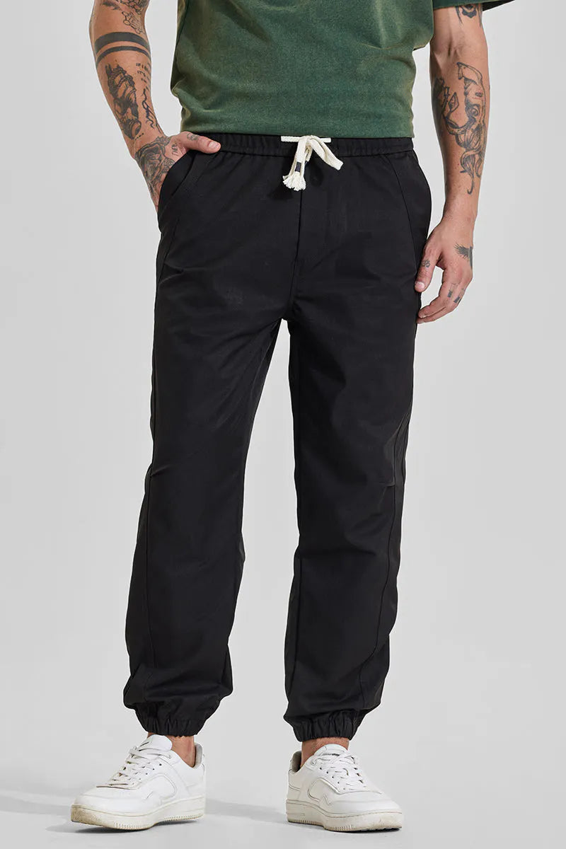 Black Relaxed Fit Joggers