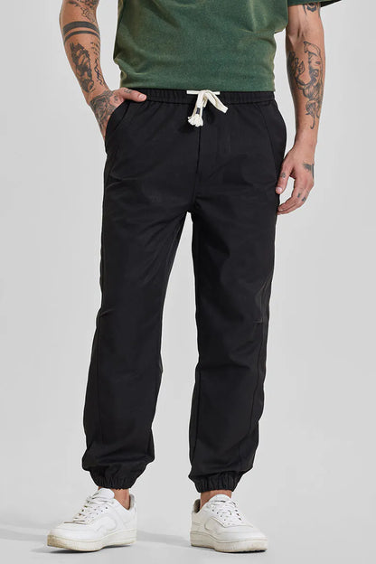 Black Relaxed Fit Joggers