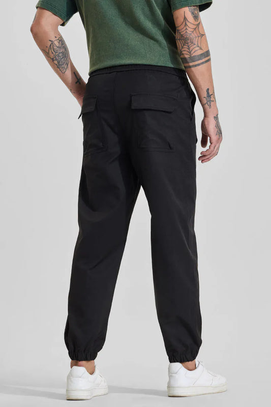 Black Relaxed Fit Joggers