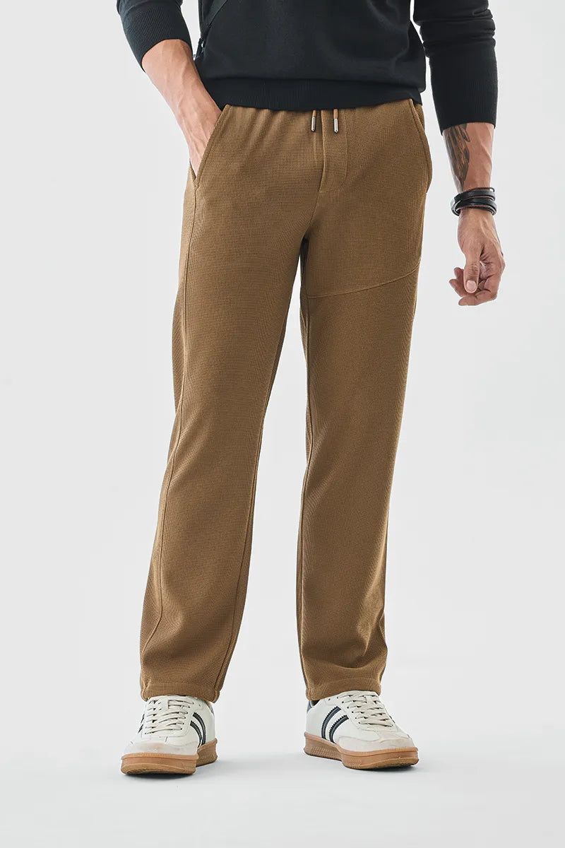 Waffle Regular Fit Track Pants