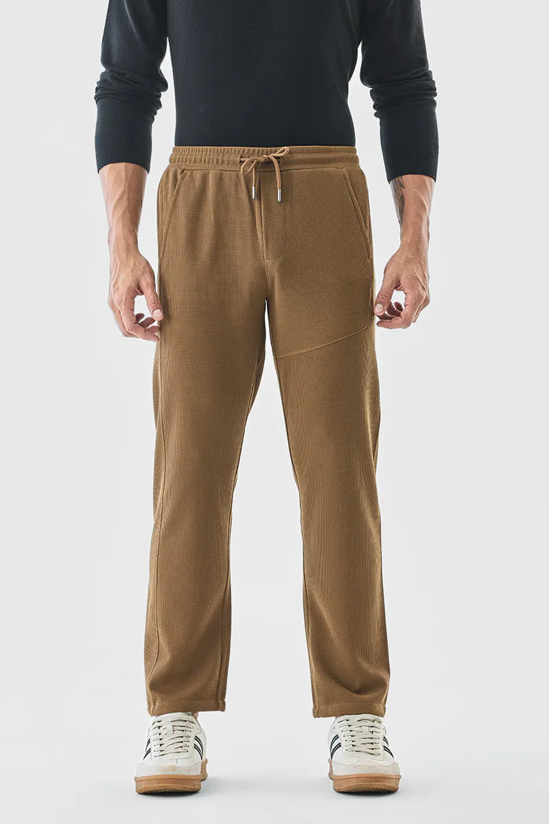 Waffle Regular Fit Track Pants