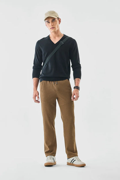 Waffle Regular Fit Track Pants