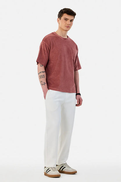 Relaxed Fit Stretch Drawstring Pants