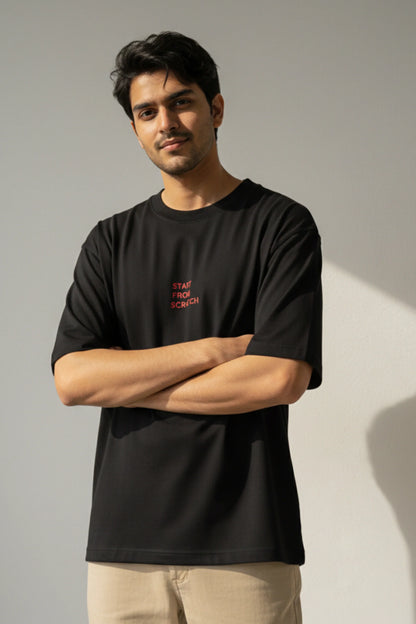 Start From Scratch Terry Oversized Tee