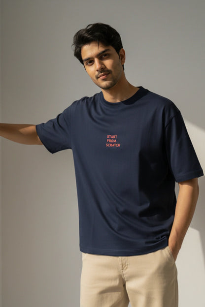 Start From Scratch Terry Oversized Tee