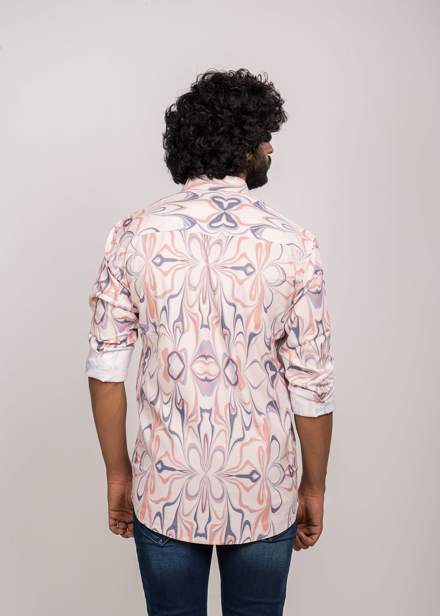 Pastel Flow Printed Shirt
