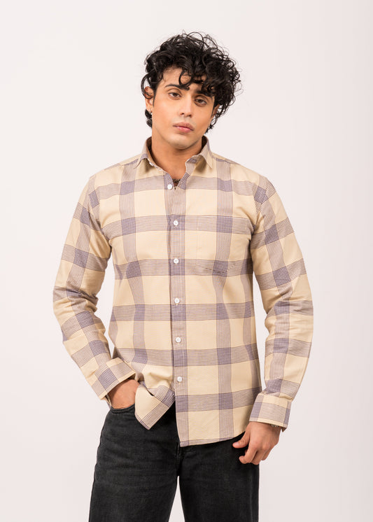 Men’s Sandstone Check Shirt