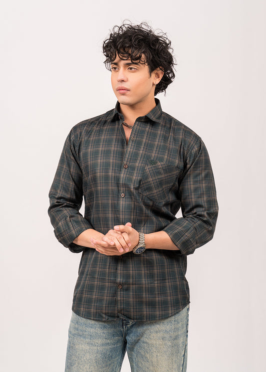 Evergreen Grid Check Shirt