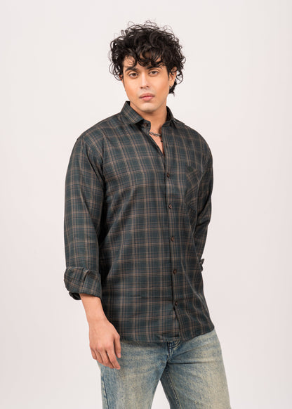 Evergreen Grid Check Shirt