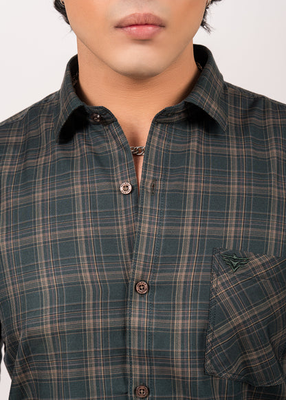 Evergreen Grid Check Shirt