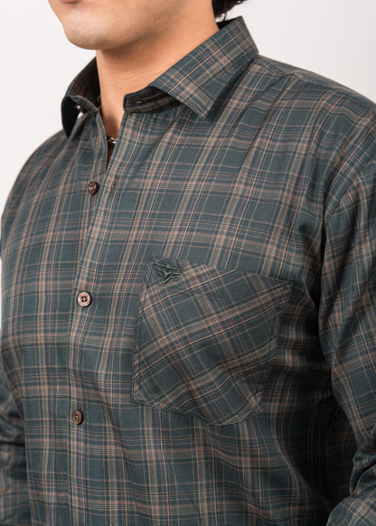Evergreen Grid Check Shirt