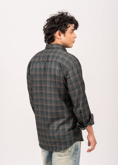 Evergreen Grid Check Shirt