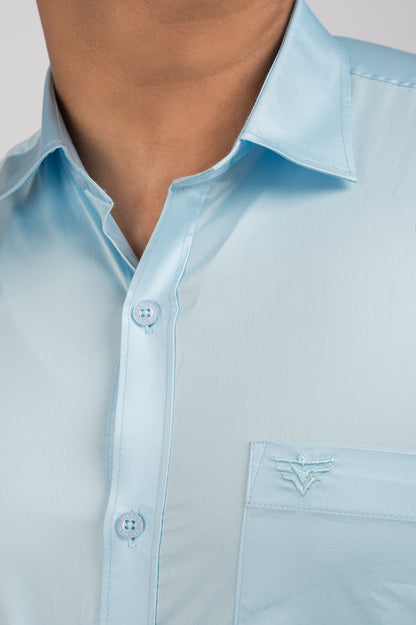 Men's Urban Fit Light Blue Shirt