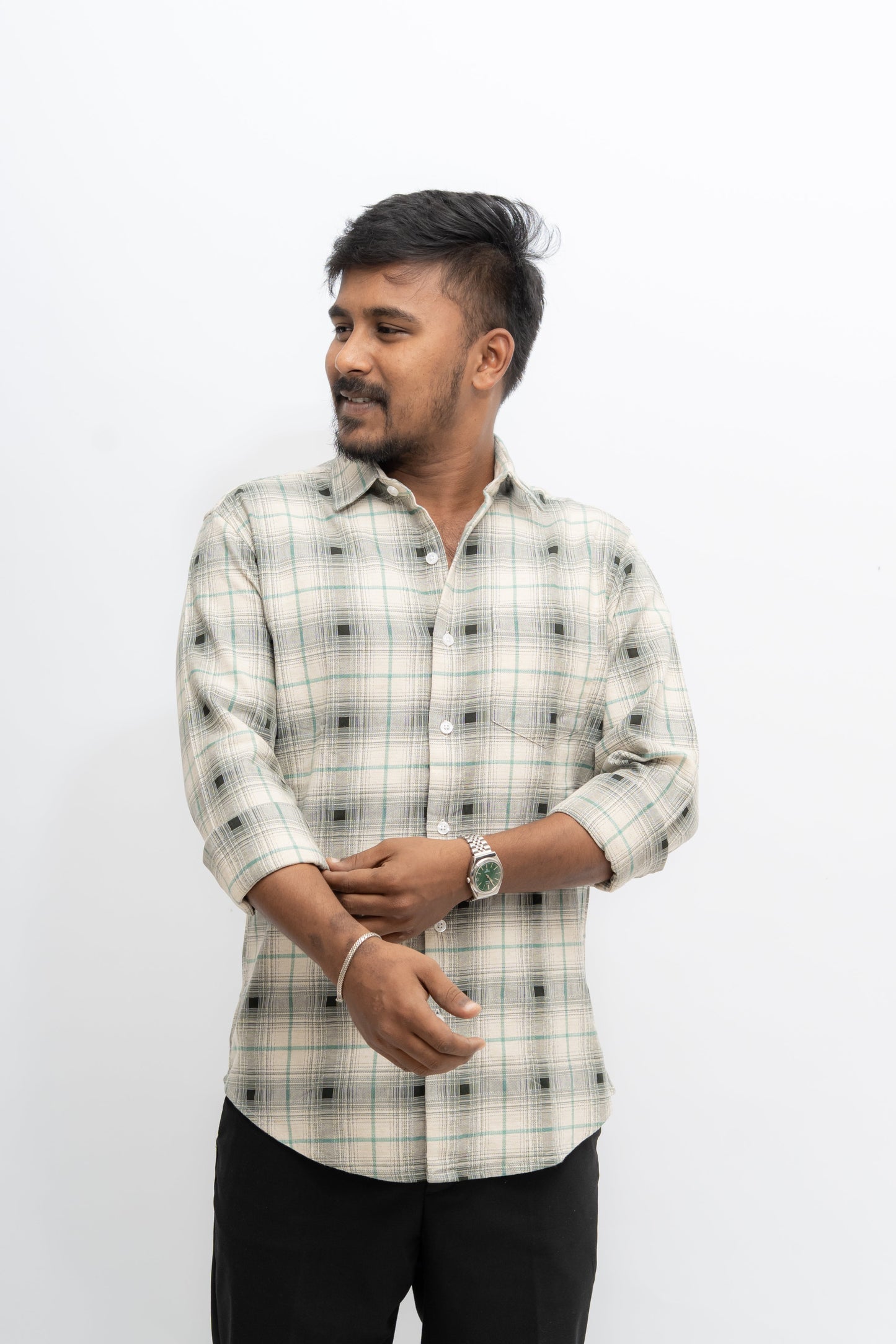 Cotton Linen Dobby