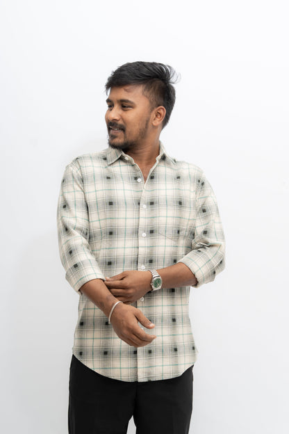 Cotton Linen Dobby
