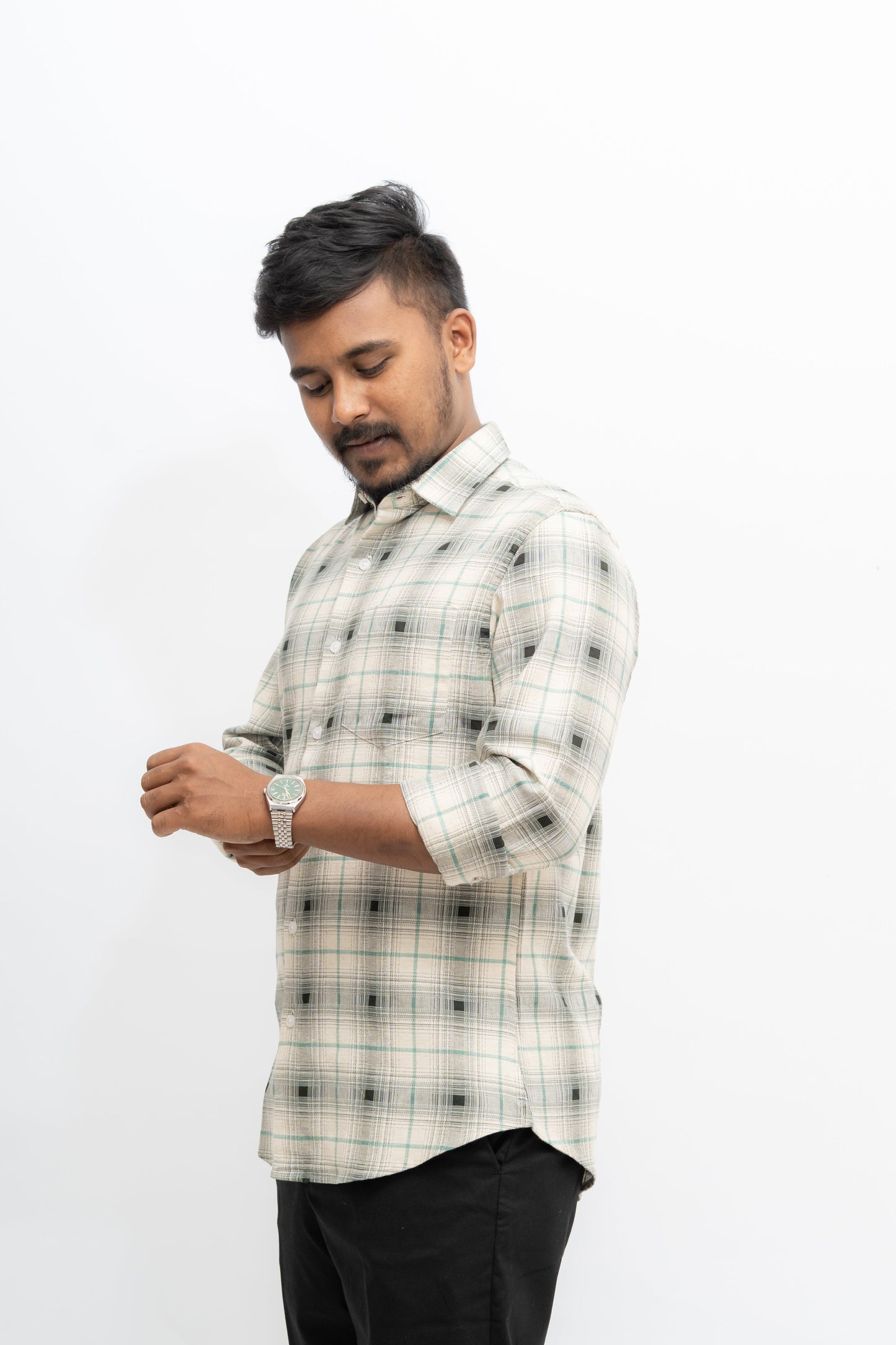 Cotton Linen Dobby