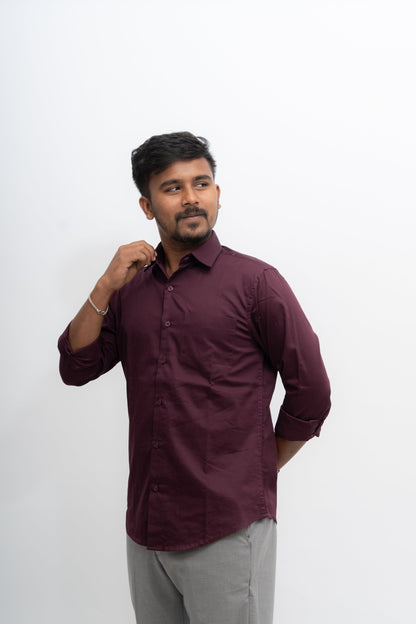 Rich Burgundy