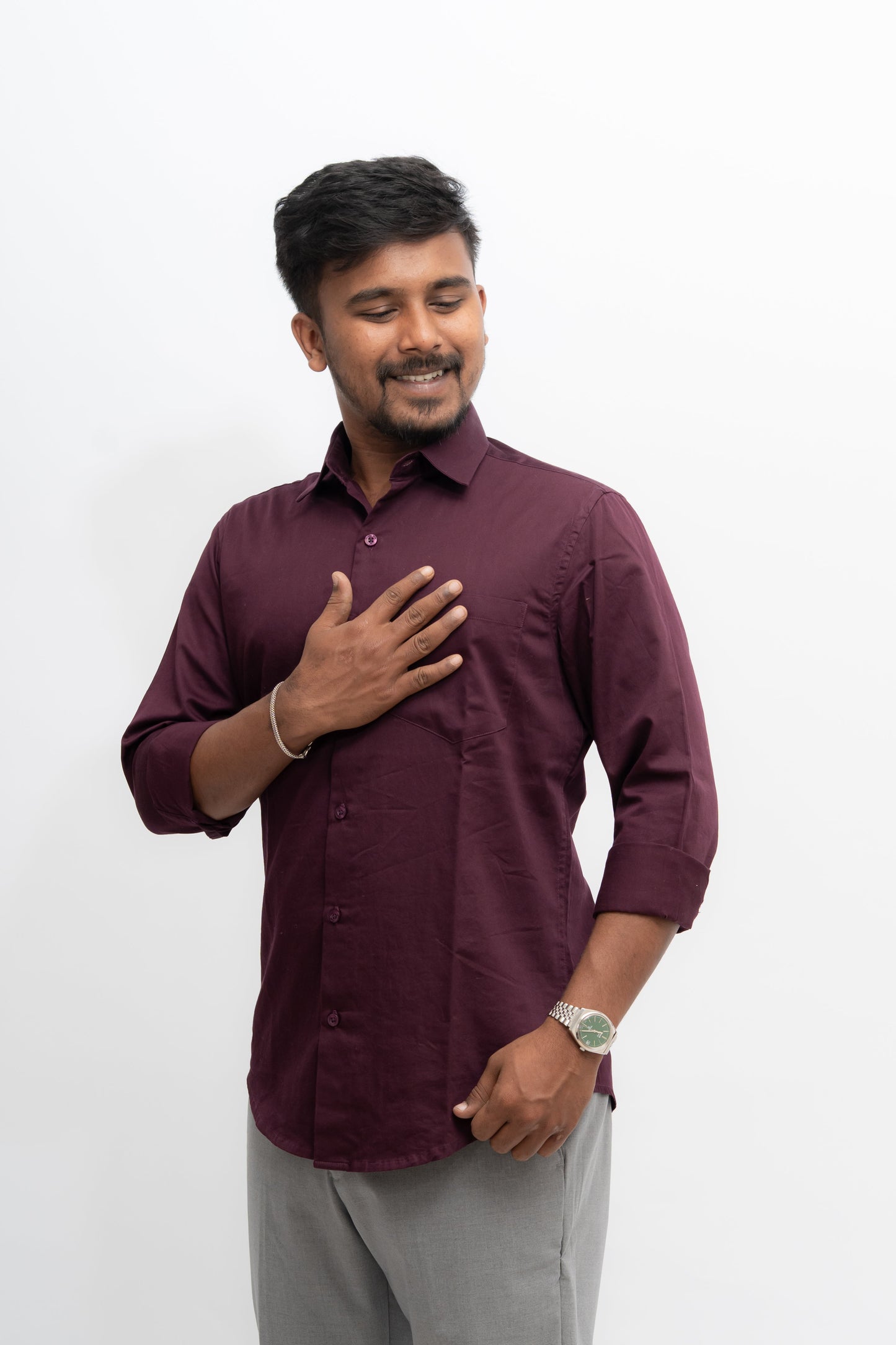 Rich Burgundy