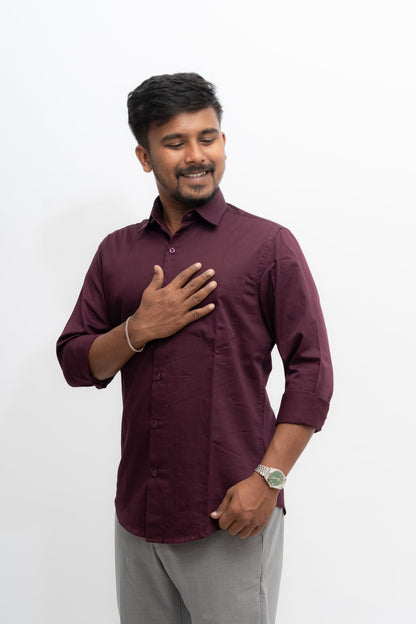 Rich Burgundy